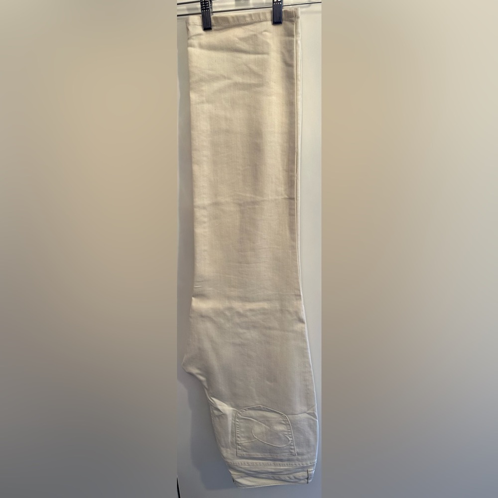 Chico’s Platinum Cream Color Jeans - Size 2.5